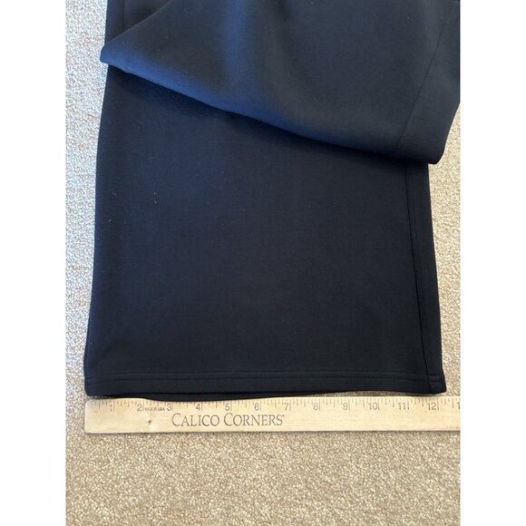 Spanx AirEssentials Wide Leg Crop Pants High Waist Black Size M Medium - Picture 8 of 14
